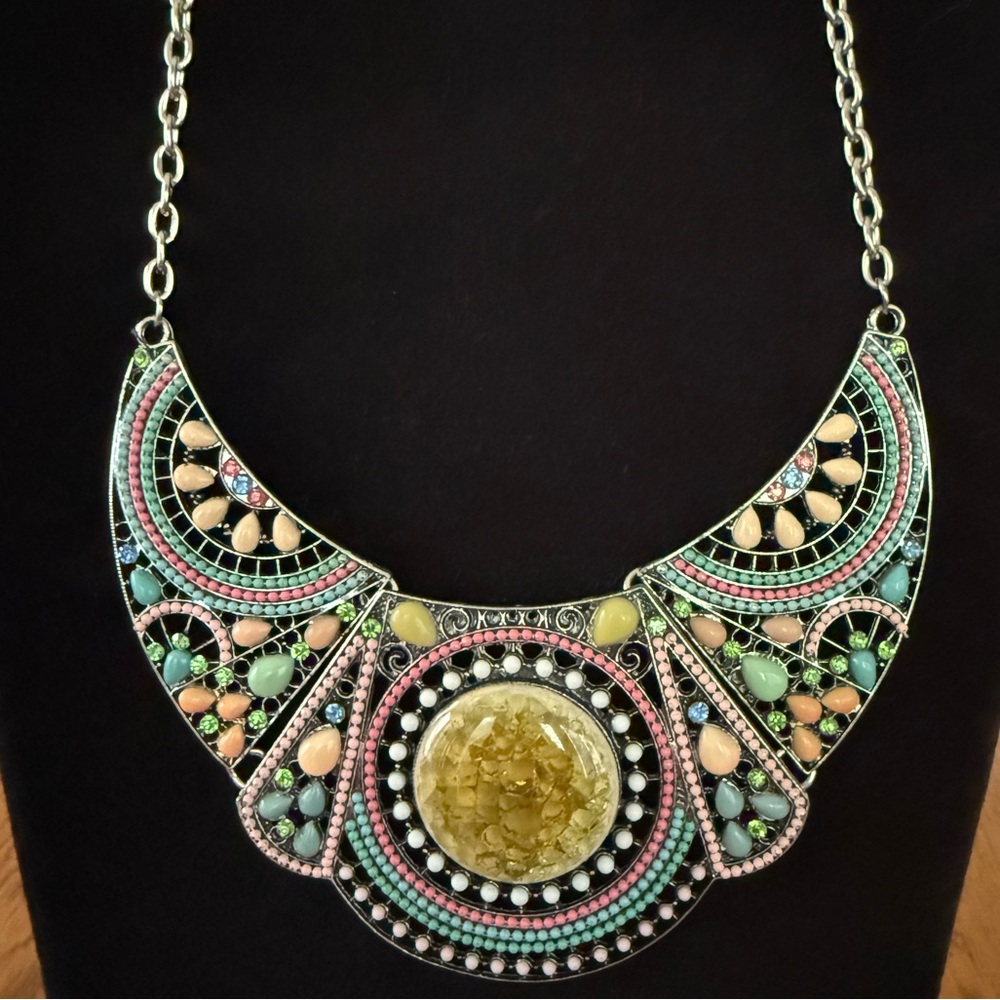Elegant Multicolor Bohemian Necklace